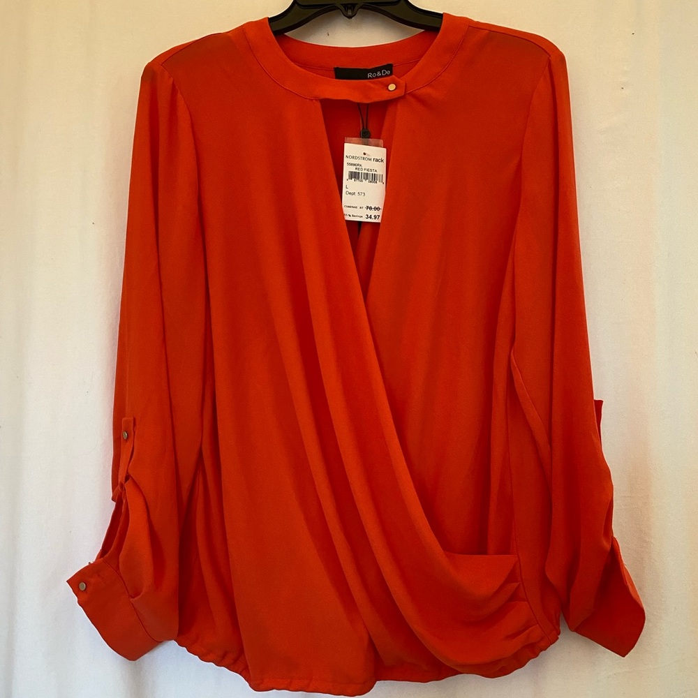 Great blouse for office and evening out at HH or dinner